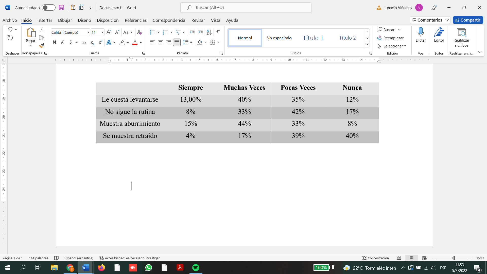 Interfaz de usuario gráfica, Aplicación, Tabla

Descripción generada automáticamente