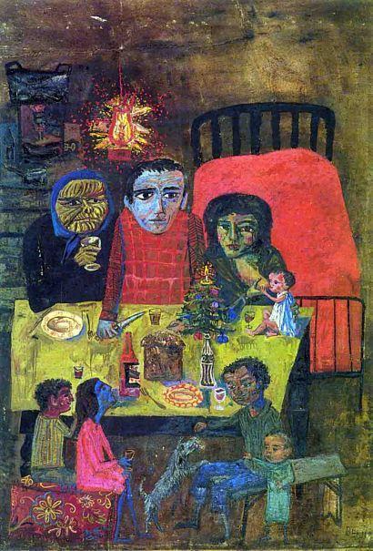 antonio-berni-la-navidad-de-juanito-laguna-1962