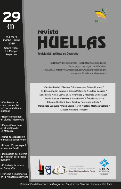 						Ver Vol. 29 Núm. 1 (2025): HUELLAS 
					